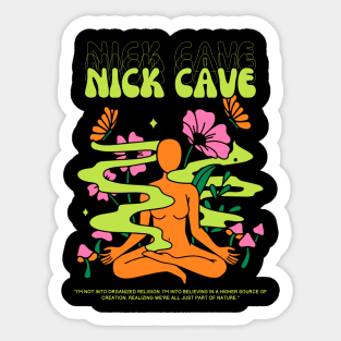 Nick Cave // Yoga Sticker